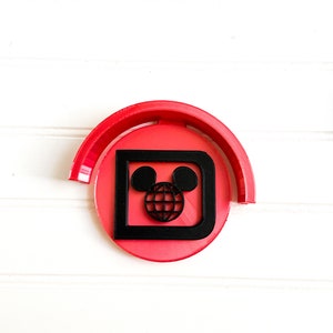 Disney World Inspired 3D Printed Wall Mickey and Minnie Ear Display Holder