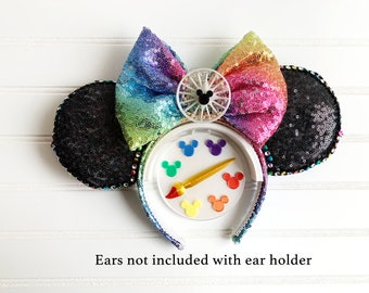 Festival of the Arts Disney Inspired 3D Printed Wall Ear Display Holder
