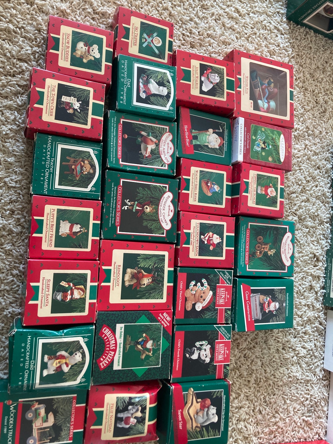 26 Vintage Hallmark Ornaments Etsy