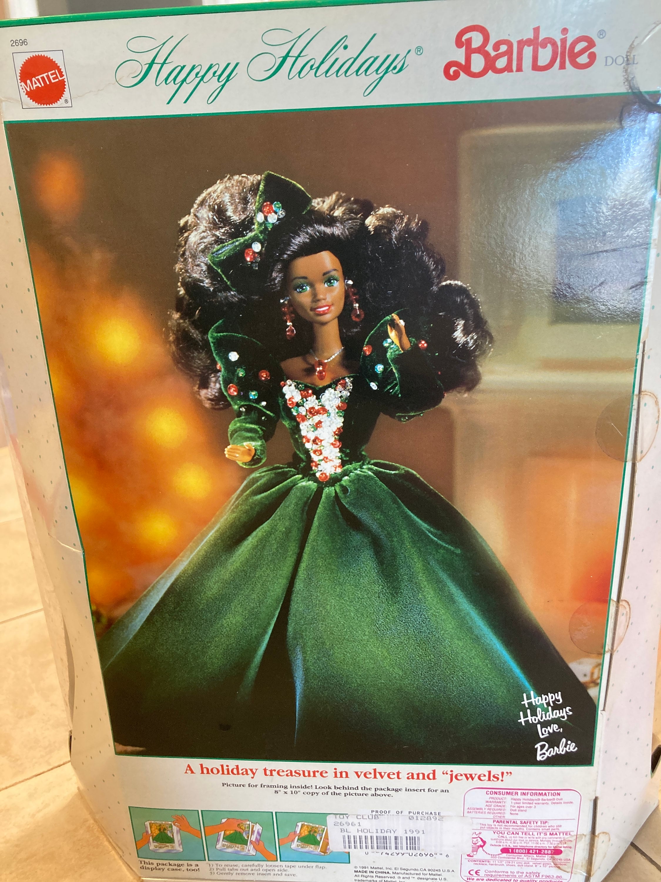 Holiday Barbie USA 2019 - TBE MIB (neuve En Boîte, Vintage)