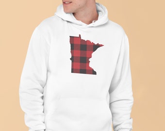 Red Flannel Hoodies | Etsy Ireland