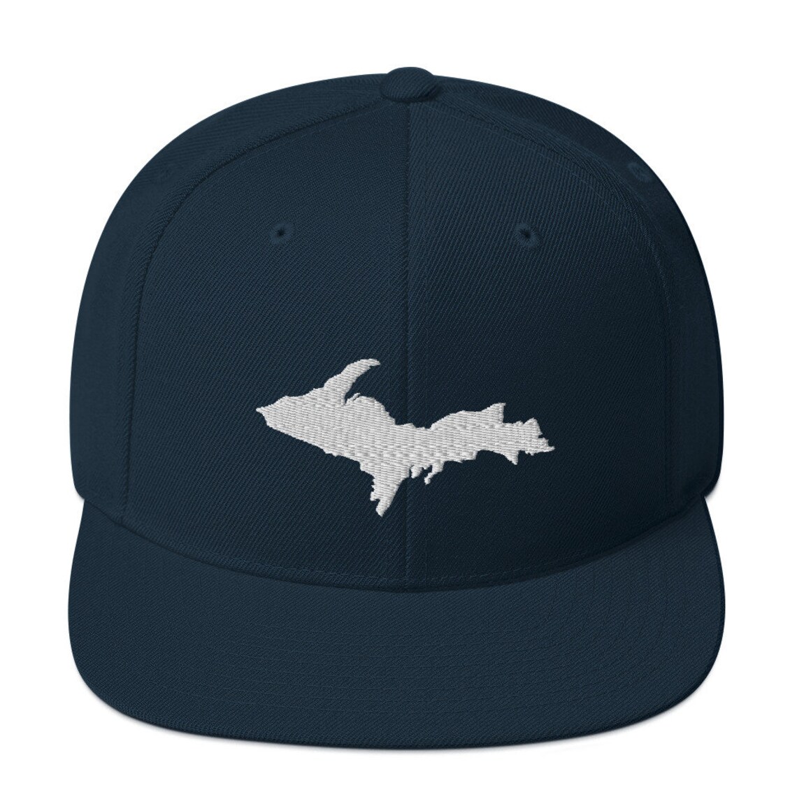 Upper Peninsula of Michigan Yooper Snapback Hat Etsy
