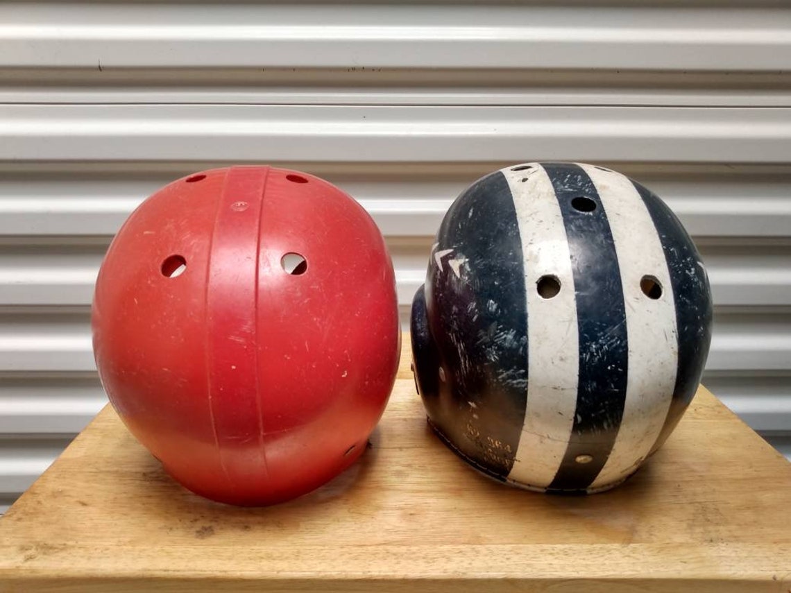 Vintage Toy Football Helmets 1950s/60s Etsy