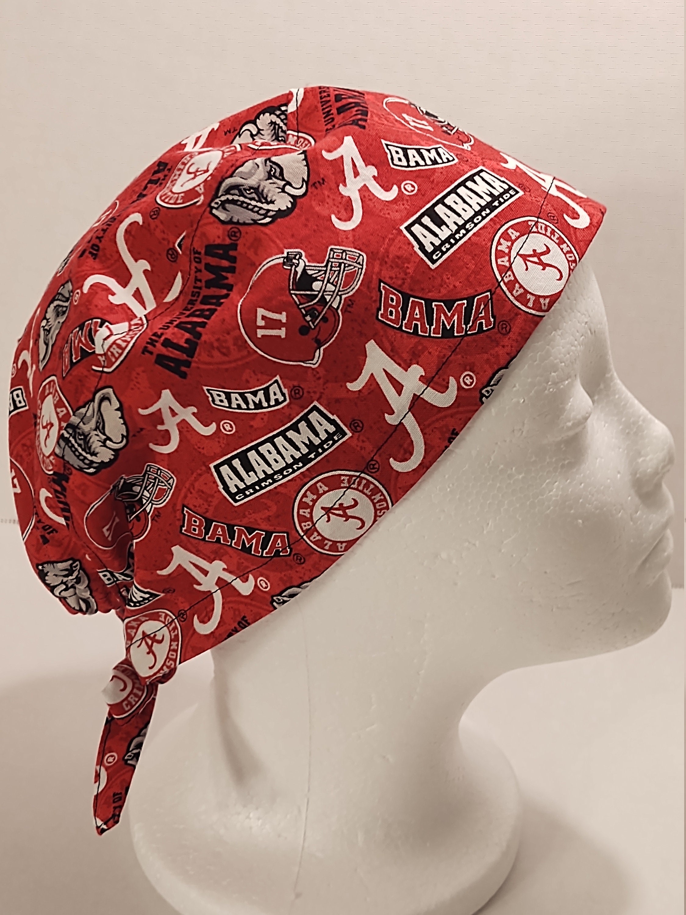 Alabama Bama Unisex Scrub Cap Roll Tide 