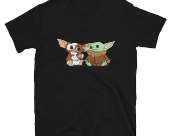 Gizmo und Grogu Kurzarm Unisex T-Shirt