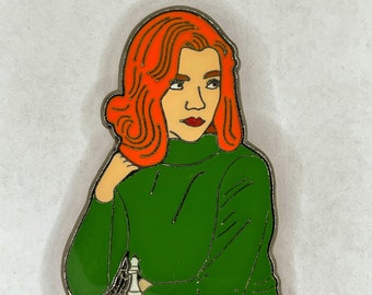 Queens Gambit Soft Emaille Pin