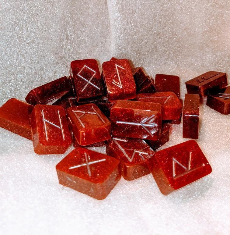 Resin Rune Set (24pc) - Etsy