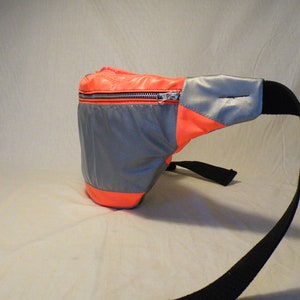 fanny pack, neon orange
