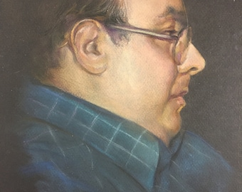 Custom Pastel Portrait Painting from photography