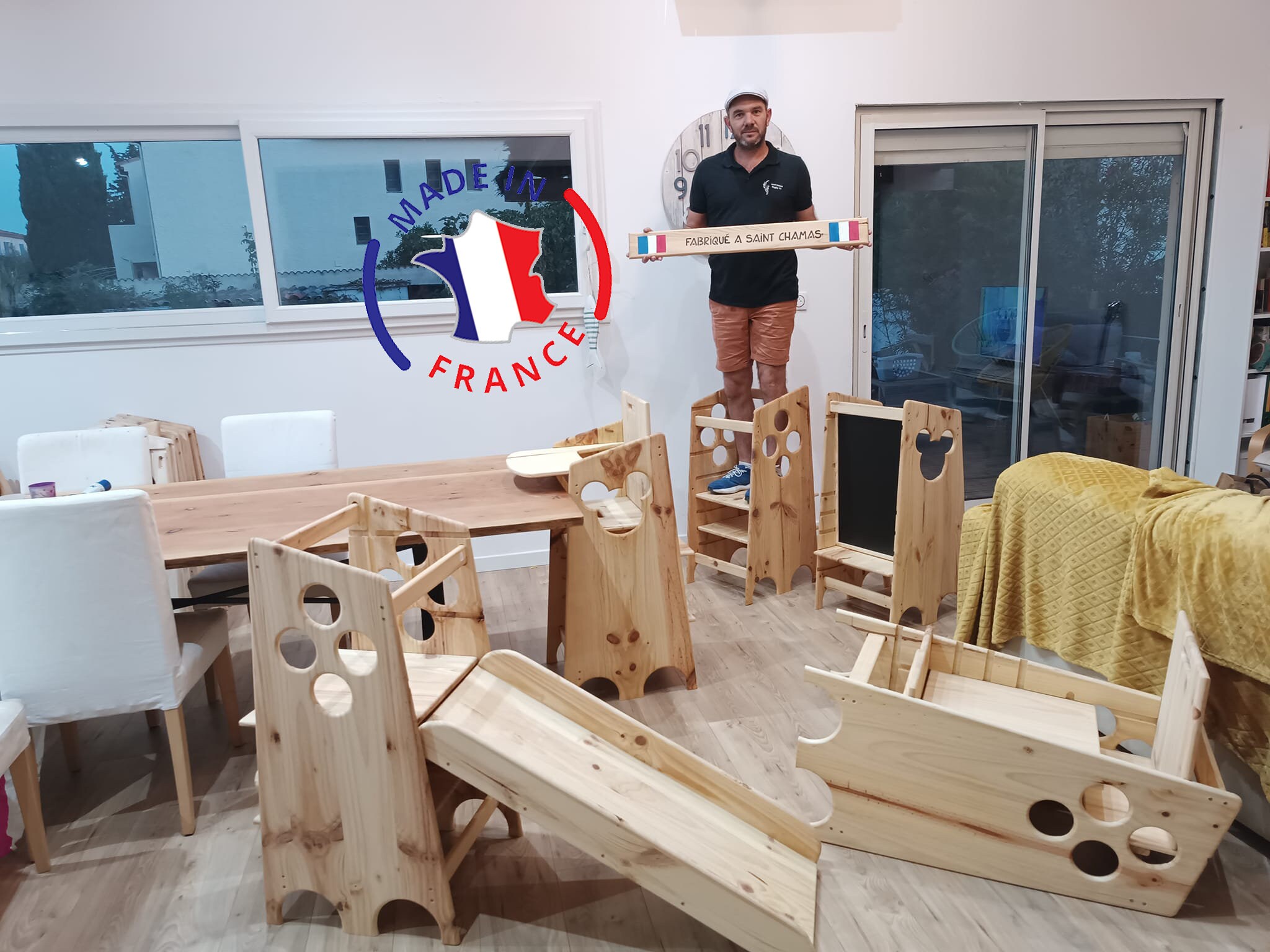 Tour d'observation Montessori NATEO : Design et 100% Made in France