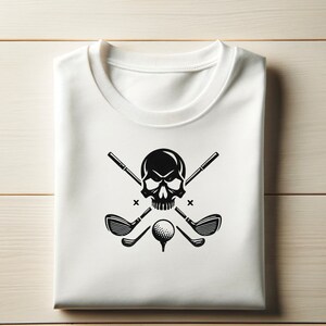 Edgy Skeletons Canvas Golf Headcover