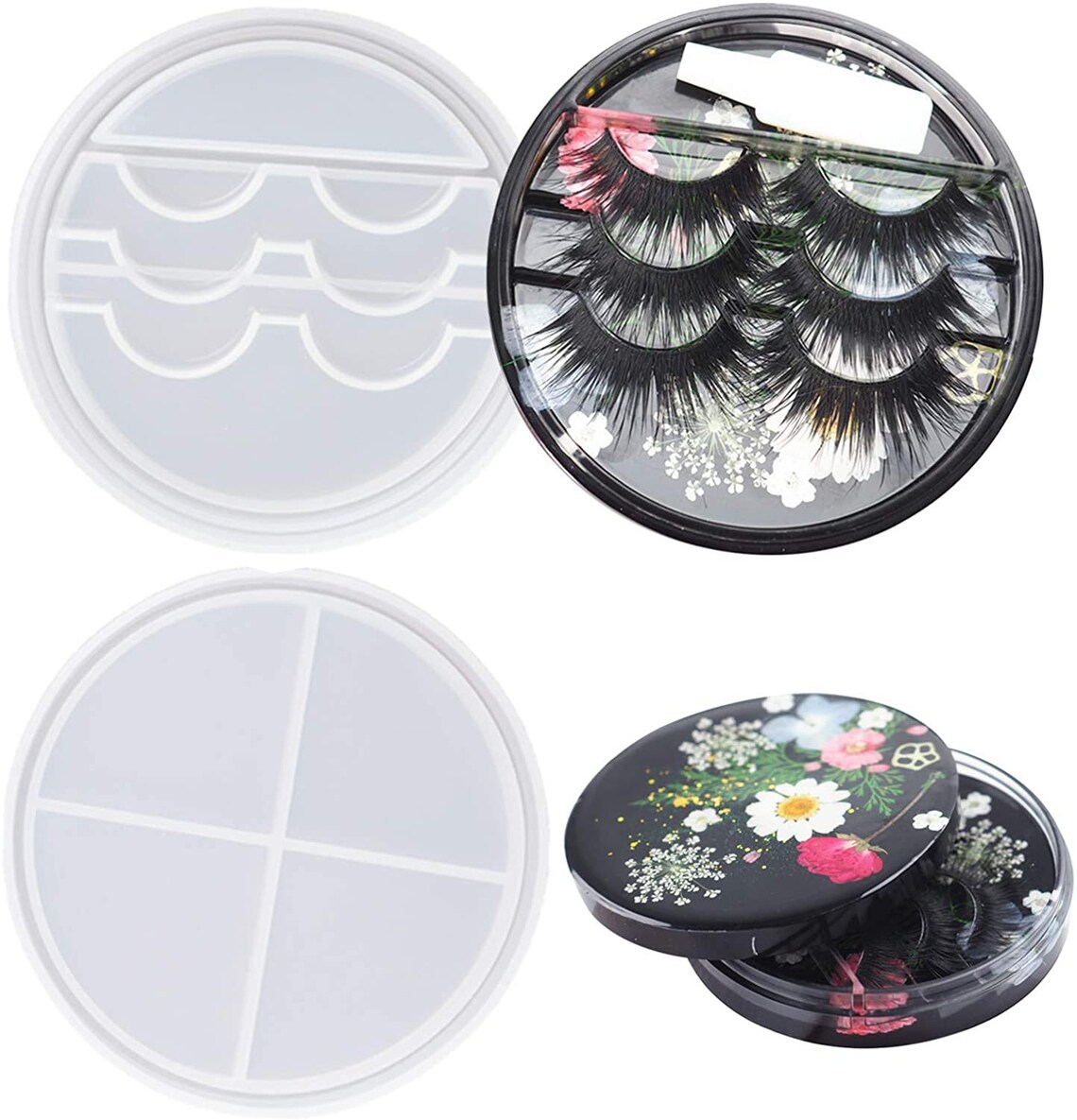 Resin Eyelashes Holder Mold Silicone Eyelash Display Tray Etsy