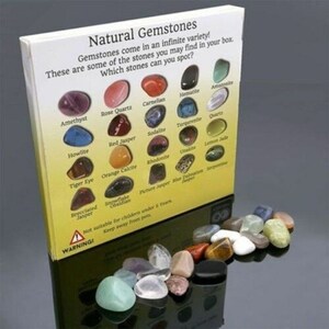Set of 20 Healing Crystal Natural Gemstone Reiki Chakra Collection ...