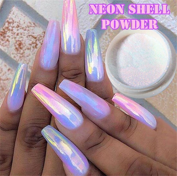 Bhxteng Glossy Gel Nail Polish Pearlescent Shell Glitter Drawing Solid Gel  for Nail Salon Manicure Tool - Walmart.com