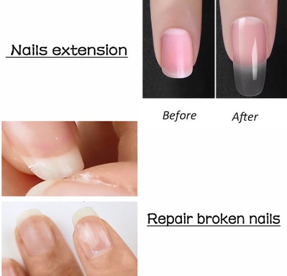 Repair Your Broken Nail with Tea Bag or Stretchy Fabric