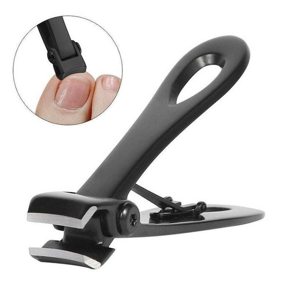 Coupe-ongles extra large pour ongles épais, acier inoxydable robuste professionnel