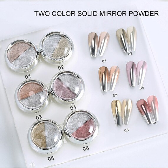 Gold Chrome Mirror Solid Pigment Powder