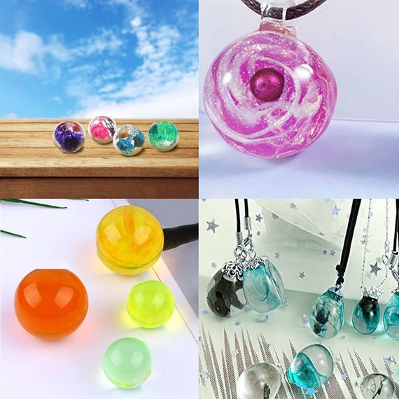 Epoxy Resin Molds Silicone Ball Mold Jewellery Earring Casting Tools  Pendant Handmade Jewelry Making DIY Crafts