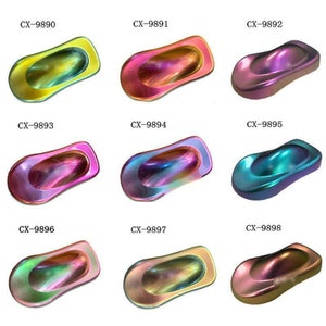 10g DIY Chameleon Pigment Epoxy Resin Dye Pearl Powder Jewelry Making Shimmery Pigment Manicure Decoration Automotive Crafts Color