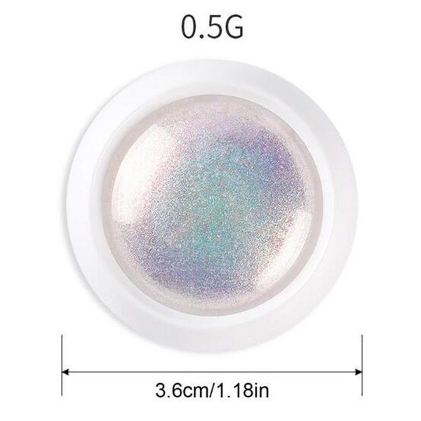 1 Piece Nail Glitter Powder Pearl Shell Shimmer Powder DIY -  Finland