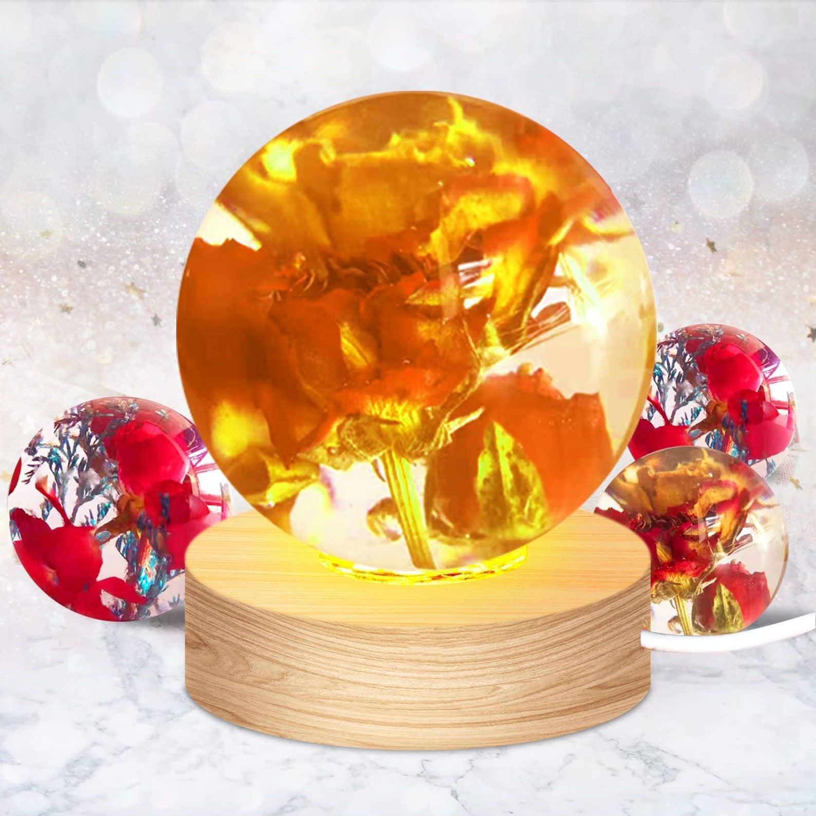 7pcs/set Silicone Sphere Molds Large 3D Seamless Sphere Etsy