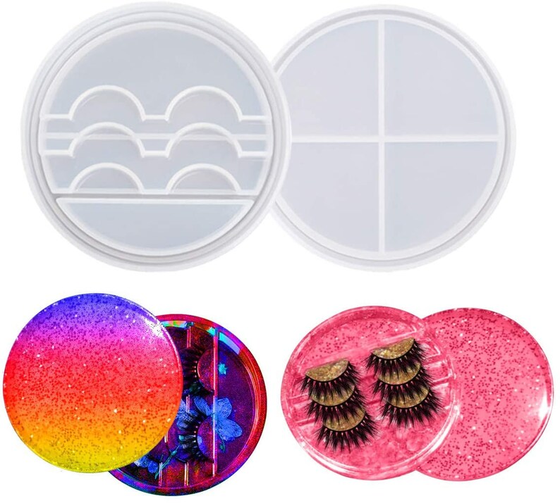 Resin Eyelashes Holder Mold Silicone Eyelash Display Tray Etsy