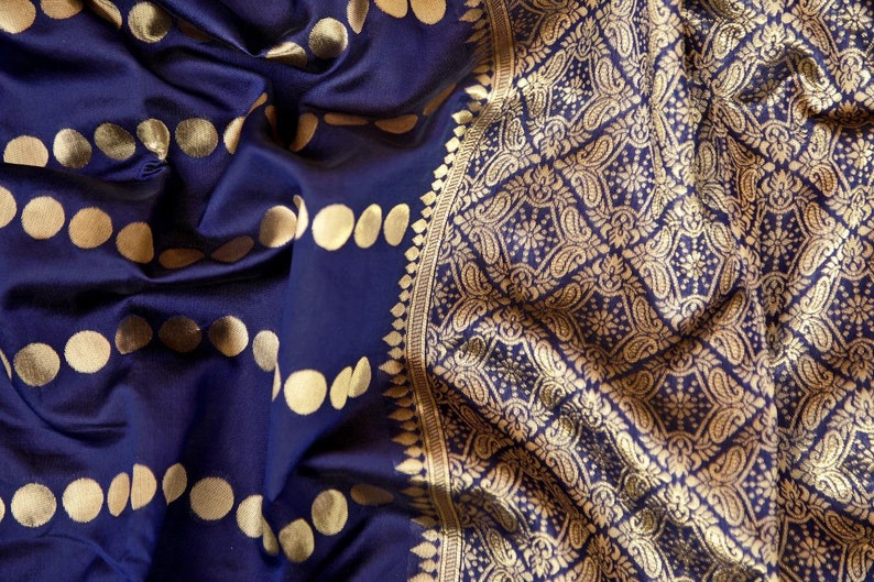 royal blue color saree fornice color combination weeding wear saree with red color blouse Piece saree..