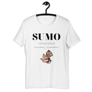 Sumo Fukuoka Black Honbasho Unisex T-shirt