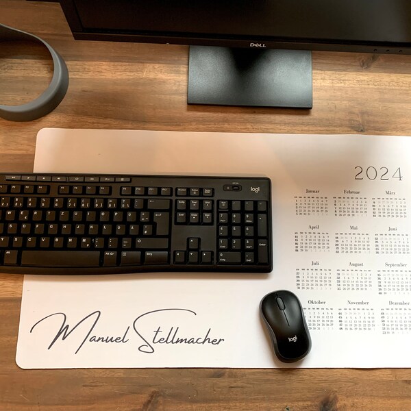 Schreibtischunterlage Schreibtisch Büro Mousepad Unterlage Block Büro Kollegen Chef personalisiert Mauspad