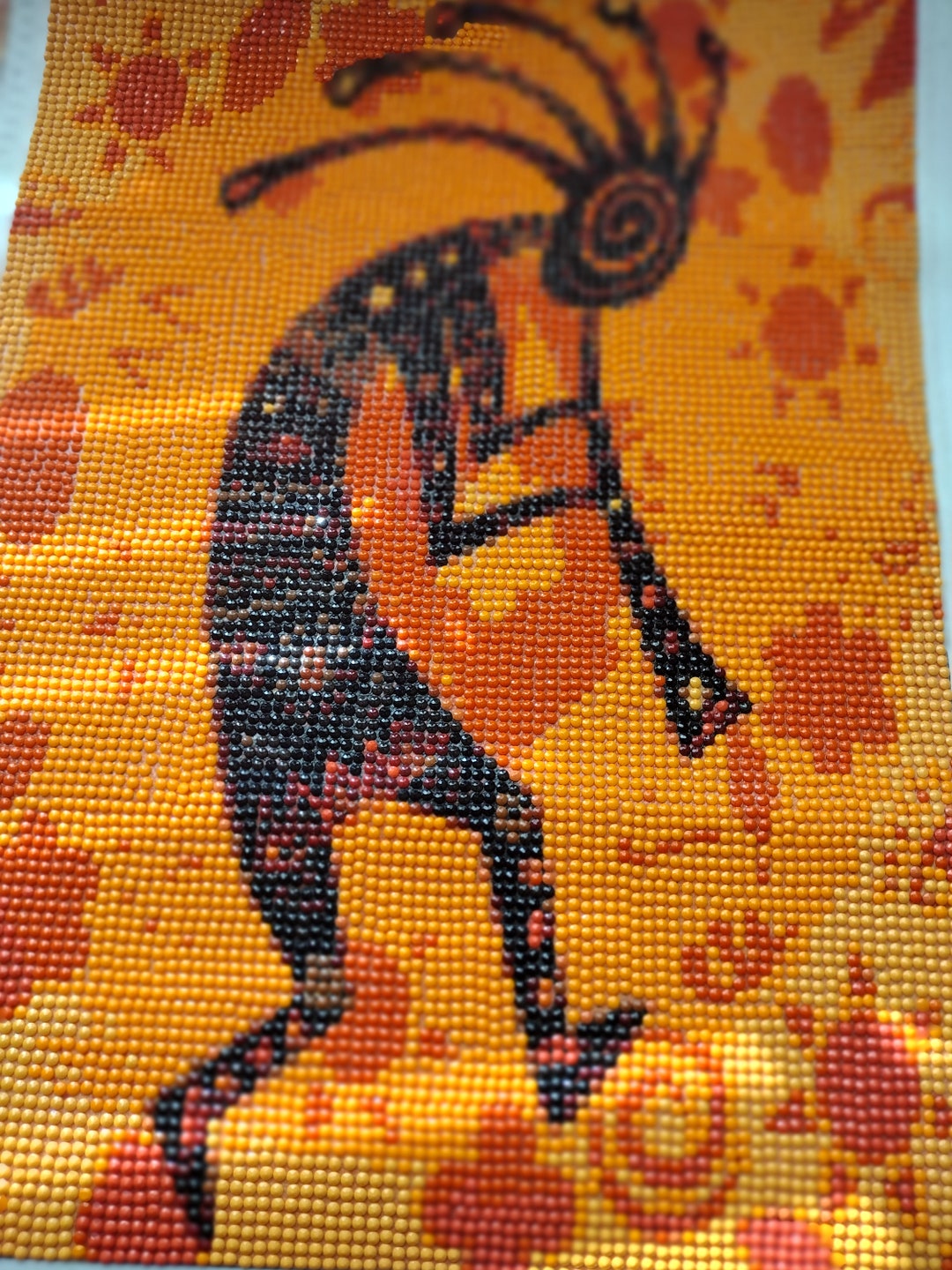 Kokopelli Diamond Painting Wall Art Etsy