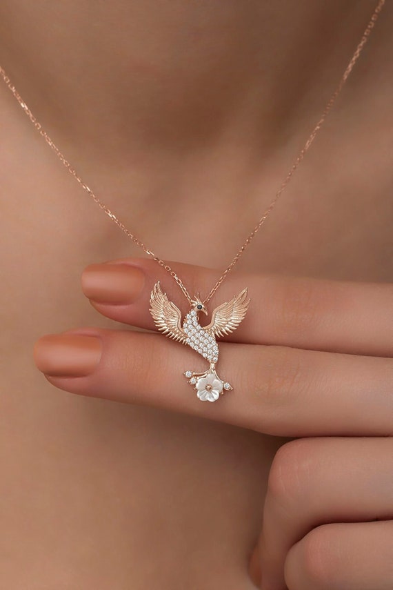Phoenix shop bird charm