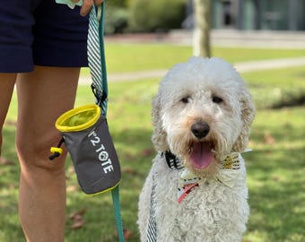 Dog Poop Bag Holder: Leash Waste Carrier Accessory