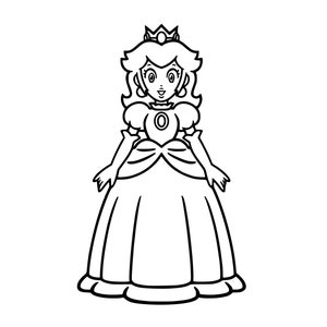 Peach Full Body SVG file | Cricut | Cut file | PNG