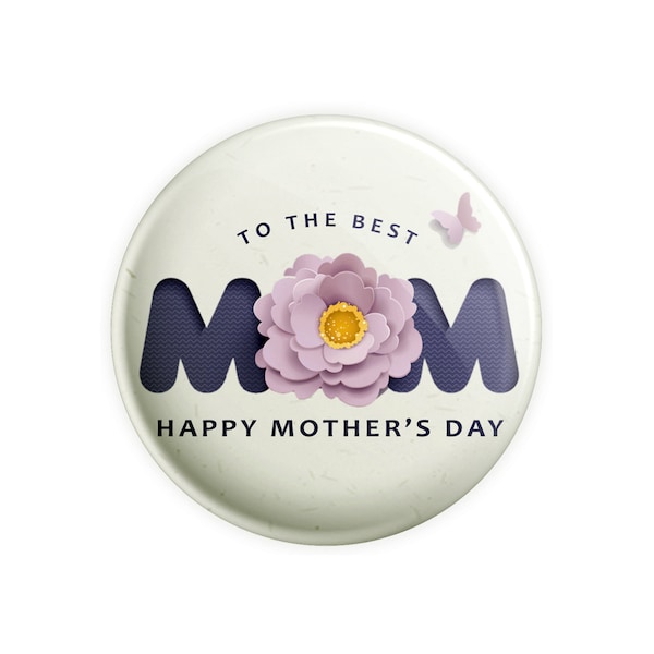 Happy Mother's Day - 38mm 1.5" Novelty Bestseller Button Pin Badge