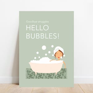 Adieu les difficultés, bonjour les bulles - Carte