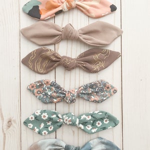 Knotted Tie Accessory for headband, knotted Hair Tie