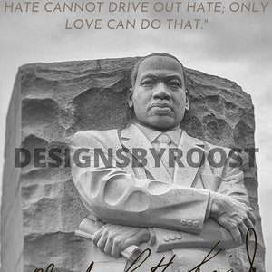 Descarga de impresión digital de cita motivacional de Martin Luther King