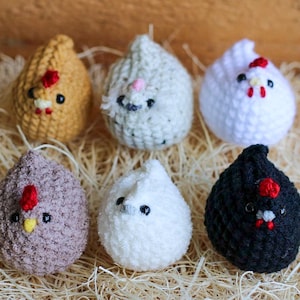 Mini Crochet Chicken | Handmade Cute Toy