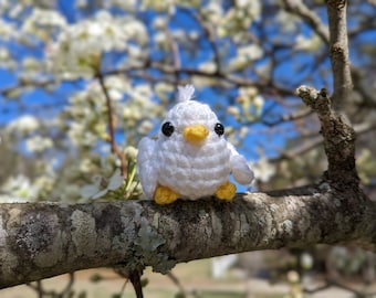 Sweet Crocheted Bird | Amigurumi | Pocket friend