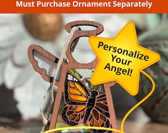 ADD-ON: Personalized Engraving Service for Mother's Angels Ornament