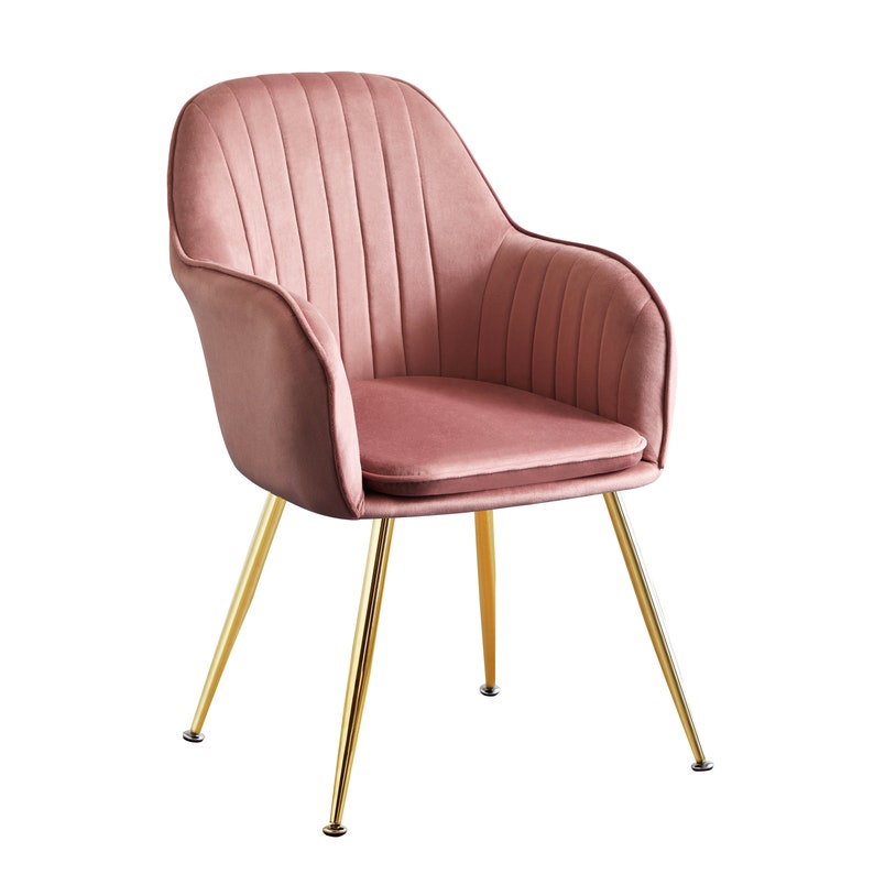 Luxury French Velvet Dining Chair T05 Etsy UK