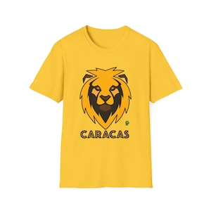 Leones de Caracas Baseball T-Shirt, Great for MLB Fans, Championship Team, Softstyle Tee, Venezuela Sports Apparel