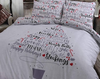 christmas cot bed bedding