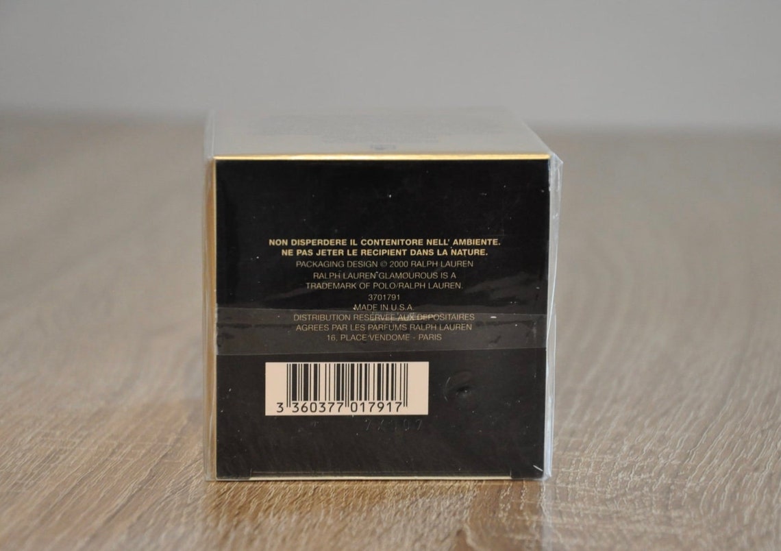 Ralph Lauren GLAMOUROUS EDP 100ml Discontinued Very Rare