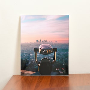 Griffith Park Observatory Sunrise Downtown Los Angeles *DIGITAL DOWNLOAD*