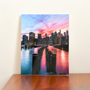 Brooklyn Bridge Park Downtown Manhattan Photograph *DIGITAL DOWNLOAD*