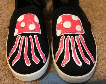 Jelly Fish Custom Shoes