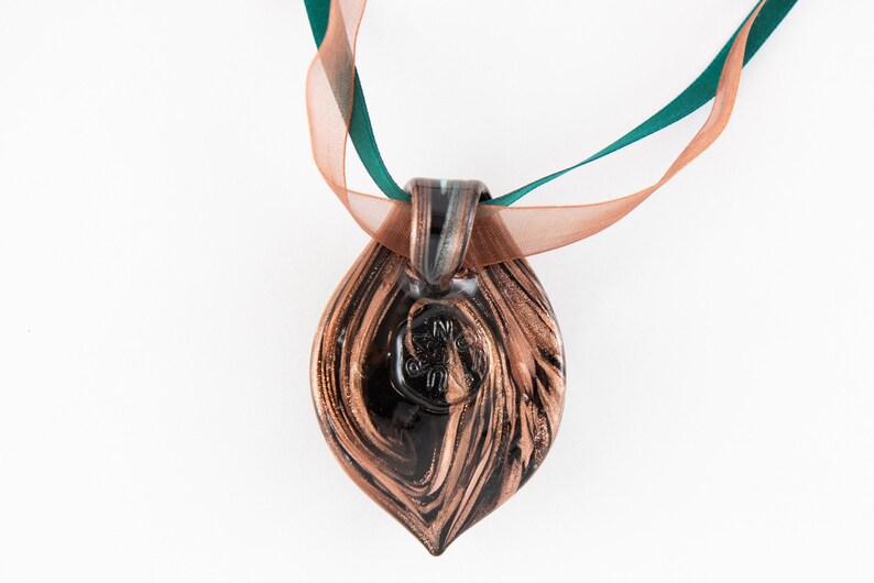 handmade women/'s necklace glass pendant Murano glass women/'s pendant Murano glass necklace Murano glass jewelry
