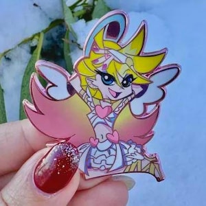 Fly Away- Neue Panty und Strumpf mit Garterbelt Hard Enamel Anime Pins Scanty und Kneesocks