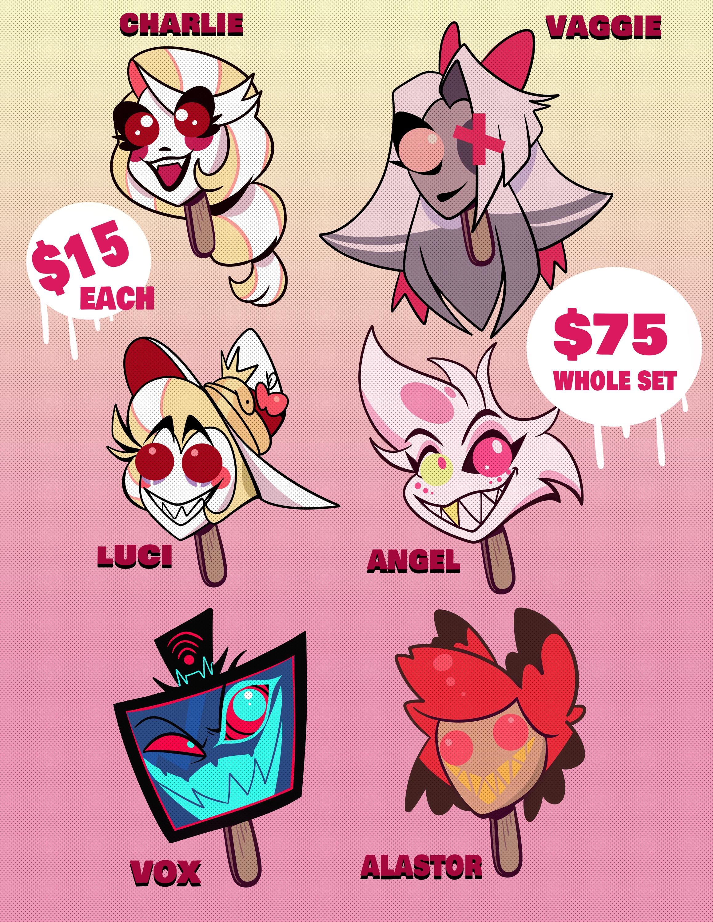 Hazbin Hotel Vox Pin - Etsy